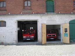Heutiges Depot auf den Gemeindehof